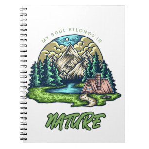 Caderno Espiral Natureza exterior