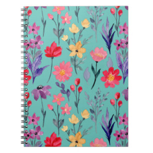 Caderno Espiral Natureza Floral E Sem Glamor