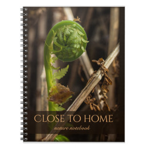 Caderno Espiral Natureza maravilhosa perto da descoberta doméstic