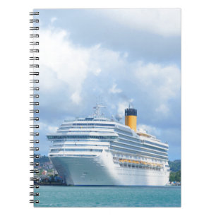 Caderno Espiral Navio de cruzeiros