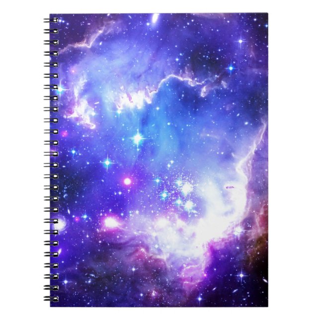 Caderno Espiral Nebulosa Azul (Frente)