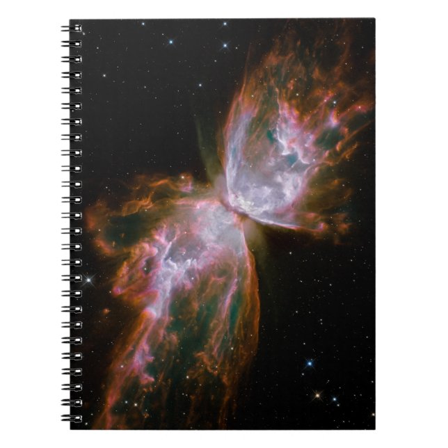 Caderno Espiral Nebulosa Borboleta (Frente)