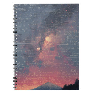 Caderno Espiral Nebulosa Celeste