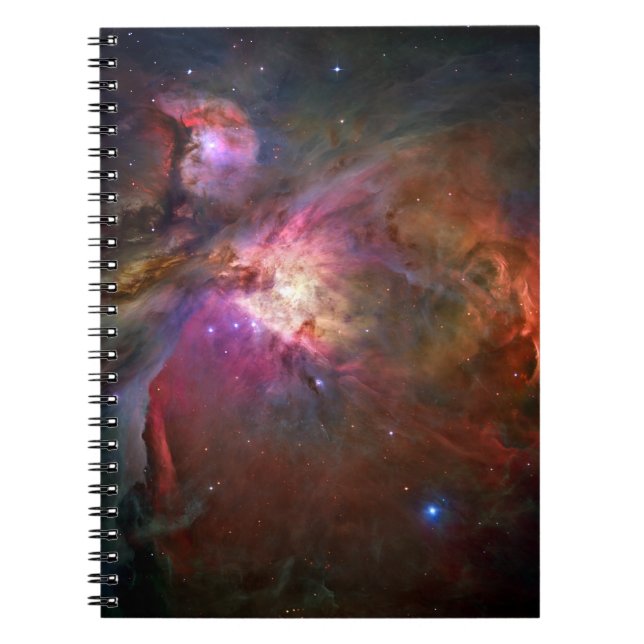 Caderno Espiral Nebulosa de Orion (telescópio de Hubble) (Frente)