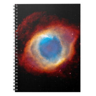 Caderno Espiral Nebulosa Planetária Hélice NGC 7293 - Olho de Deus