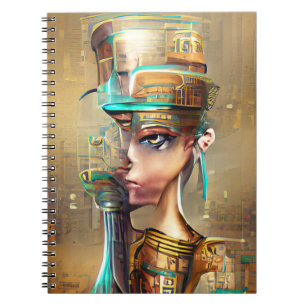Caderno Espiral Nefertiti