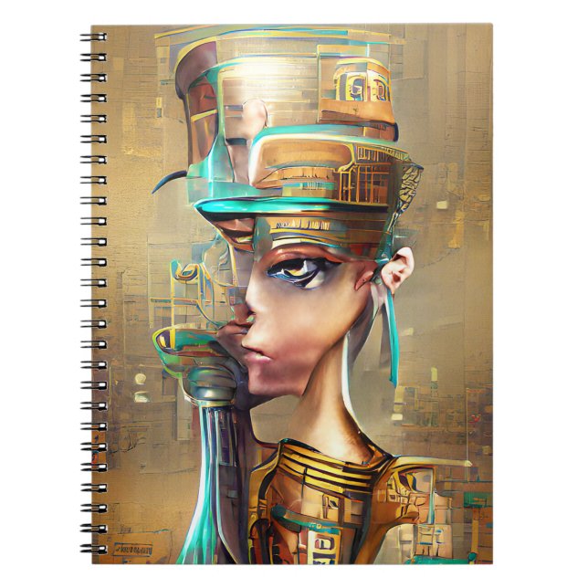 Caderno Espiral Nefertiti (Frente)