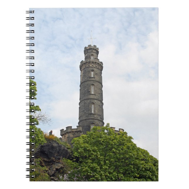 Caderno Espiral Nelson Monument, Edimburgo (Frente)