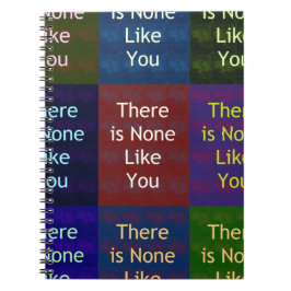 Caderno Espiral Nenhum Como Você