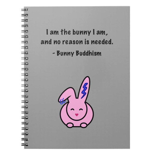 Caderno Espiral Nenhuma razão é necessário (Frente)