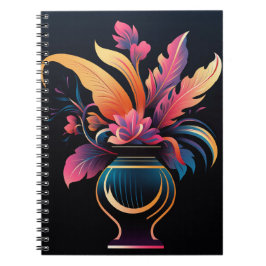 CADERNO ESPIRAL NEO VASE 1