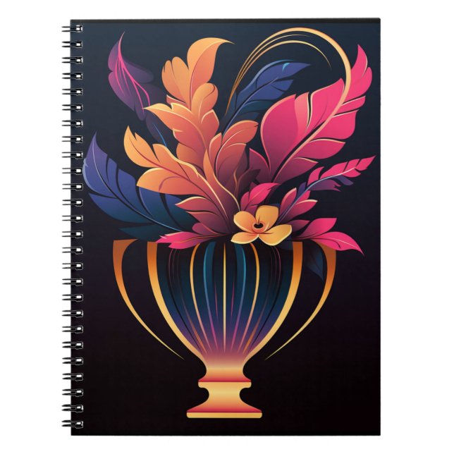 CADERNO ESPIRAL NEO VASE #2 (Frente)