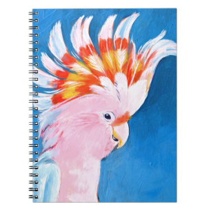 Caderno Espiral Neon Mohawk - Cockatoo Rosa