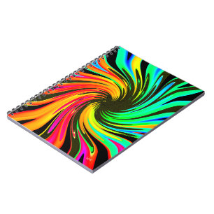 Caderno Espiral Neon Whirlpool Galaxy