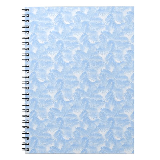Caderno Espiral Neve Azul (Frente)