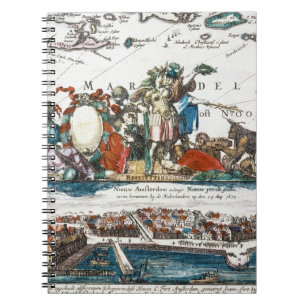 CADERNO ESPIRAL NEW AMSTERDAM, 1673