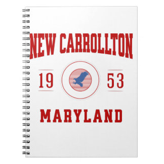 Caderno Espiral New Carrollton Maryland - Estilo Universitário