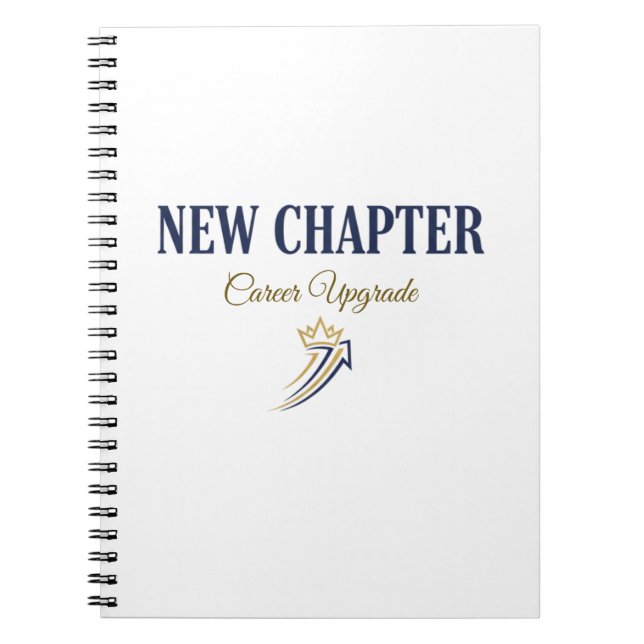 Caderno Espiral New Chapter Career Upgrade (Frente)