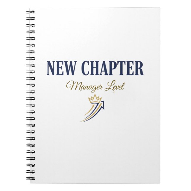 Caderno Espiral New Chapter Manager Level (Frente)