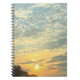 Caderno Espiral New England Sunset