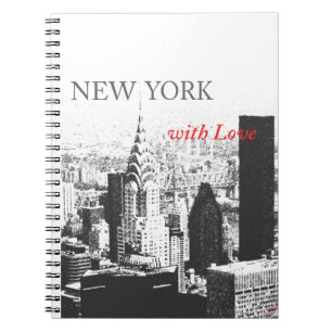 Caderno Espiral New York com amor