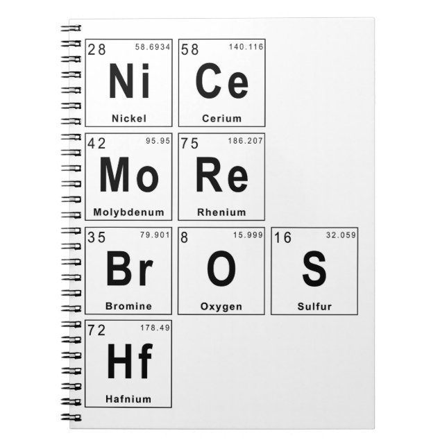 Caderno Espiral NiCe (Frente)