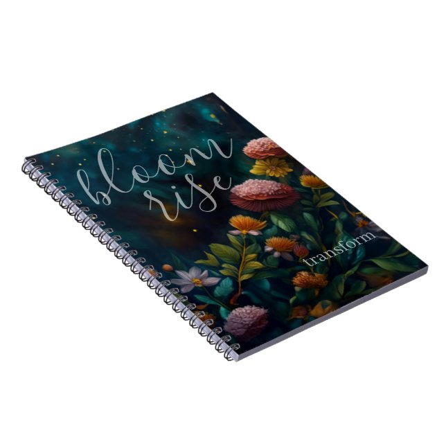 Caderno Espiral Night Garden Celestial Manifest and Grow (Lado Direito)