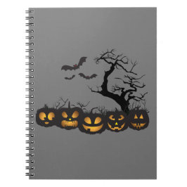 Caderno Espiral Nightmare Jotter: Diário espiral do Halloween