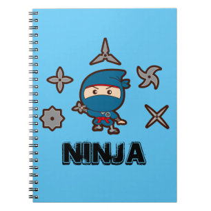Caderno Espiral Ninja Boy