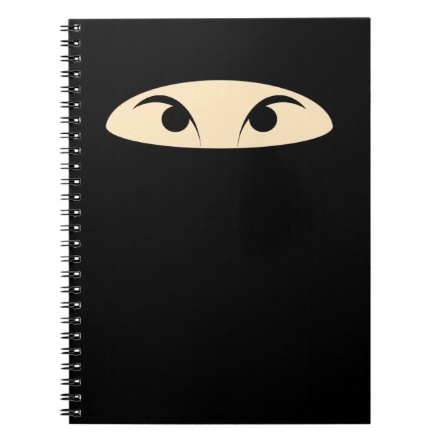 Caderno Espiral Ninja Face (Frente)