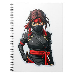 Caderno Espiral Ninja Girl