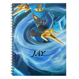 Caderno Espiral Ninjago Jay