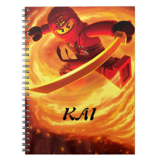 Caderno Espiral Ninjago Kai