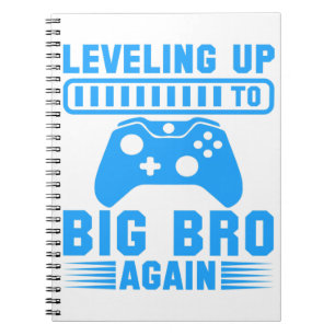 Caderno Espiral Nivelando Para O Big Bro Novamente