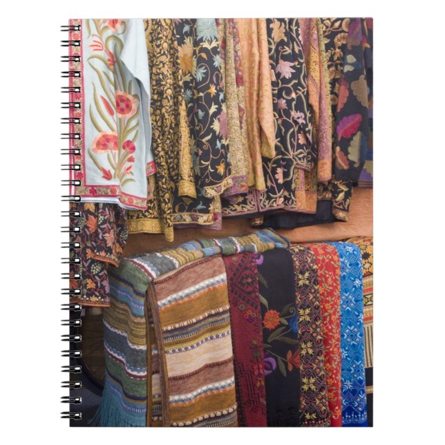 Caderno Espiral NM, Novo México, Papais noeis Fe, vestuário Navajo (Frente)