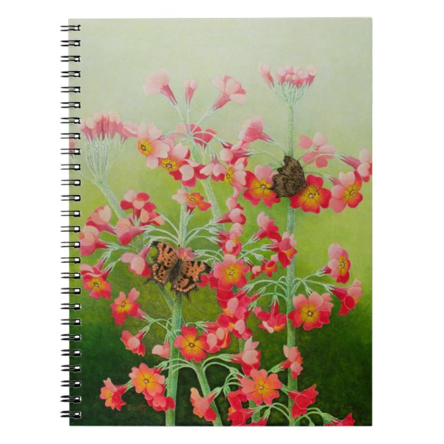 Caderno Espiral No 2011 cor-de-rosa (Frente)