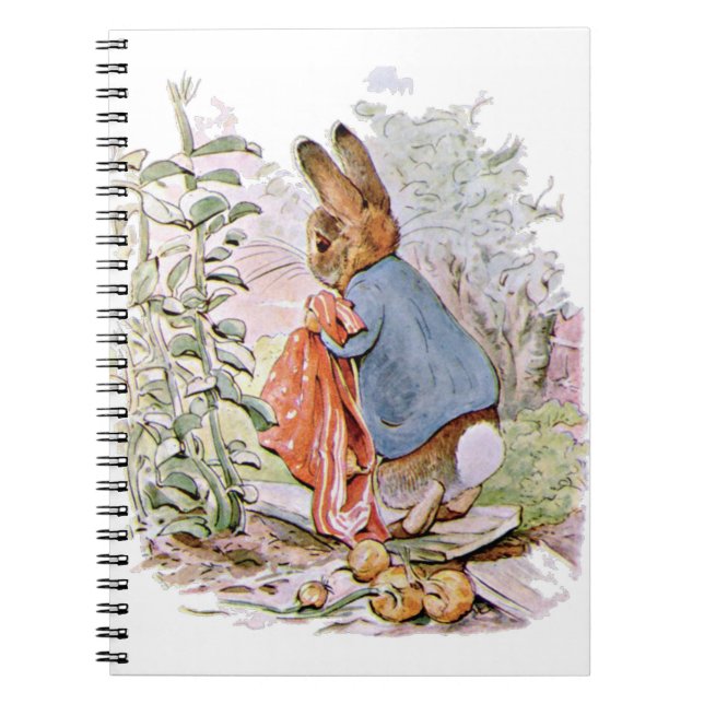 Caderno Espiral No caminho de casa Peter largou a maioria das cebo (Frente)