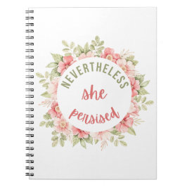 Caderno Espiral No Entanto, Ela Persiste