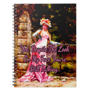 Caderno Espiral No Jardim por Frederic Soulacroix