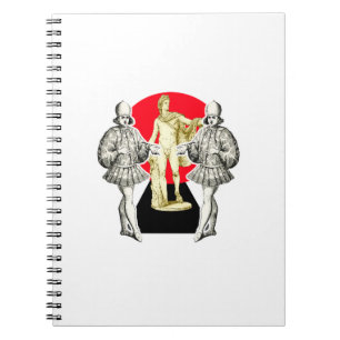 Caderno Espiral Nobre veneziano com Deus Apolo