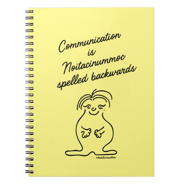 Caderno Espiral Noitacinummoc (Frente)