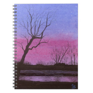 Caderno Espiral Noite de Brandywine
