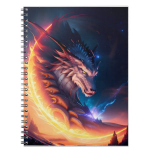 Caderno Espiral Noite de Fogo do Dragão