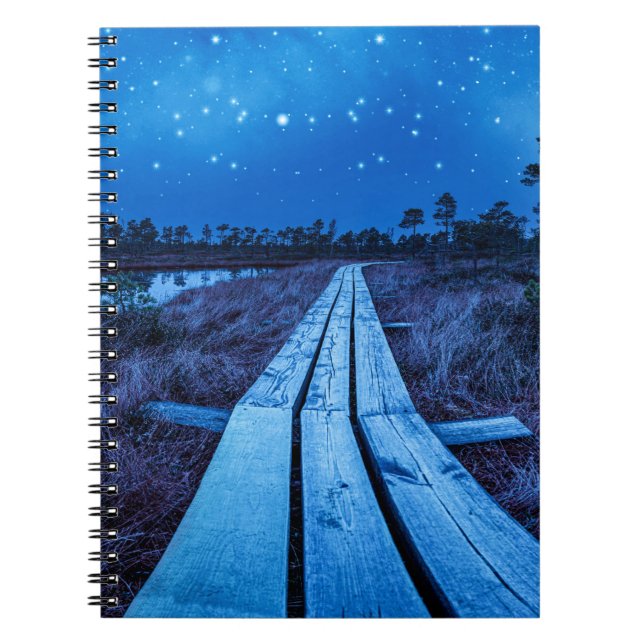 Caderno Espiral Noite dos pântanos (Frente)