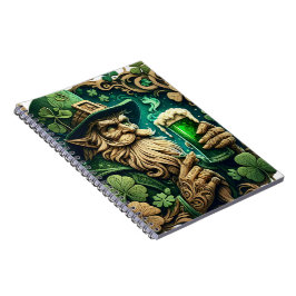 Caderno Espiral Noite Encantada de Brinde Ale A Leprechauns