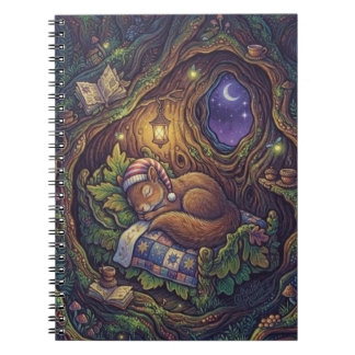 Caderno Espiral Noite Estrelada