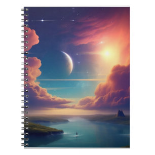 Caderno Espiral Noite mágica