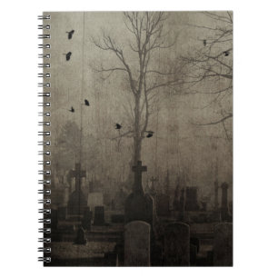 Caderno Espiral Noite Maluca De Corvos
