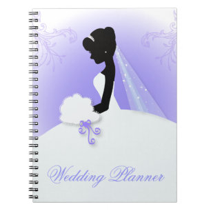 Caderno Espiral Noiva da equipe Silhueta noiva noiva