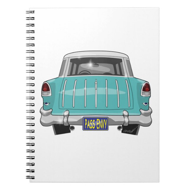 Caderno Espiral Nómada 1955 de Chevy (Frente)